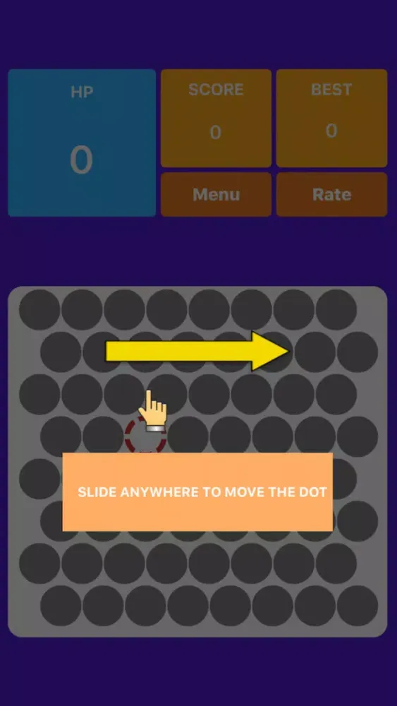 Blue Dot Survive Stay Alive Untill 99 Best Free Dot Game Puzzle Like 2048 Screenshots