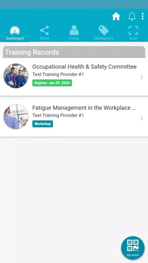 WorkplaceNL CTR Screenshots