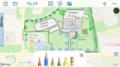 Zrzuty ekranu Draw Maps: Map Notes (PRO)