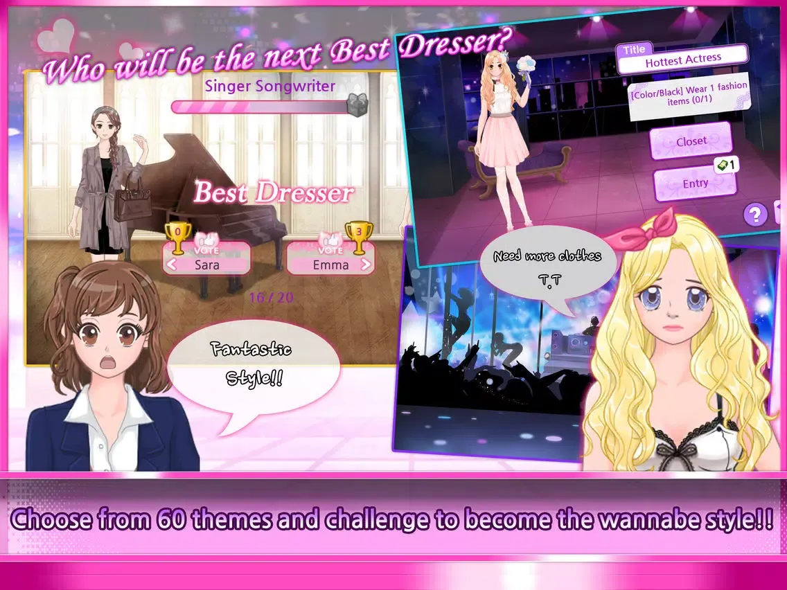 Best Dresser : Fashion Queen iPad  스크린샷