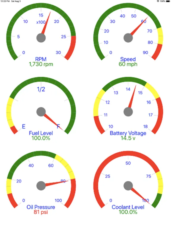 Zrzuty ekranu BlueFire Apps iPad 