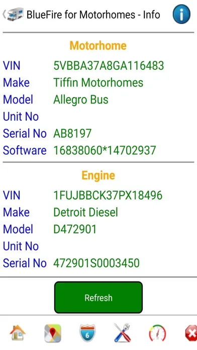 Zrzuty ekranu BlueFire Apps