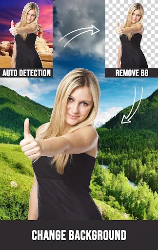 Capturas de pantalla de Cut Out, Cut Photo Background