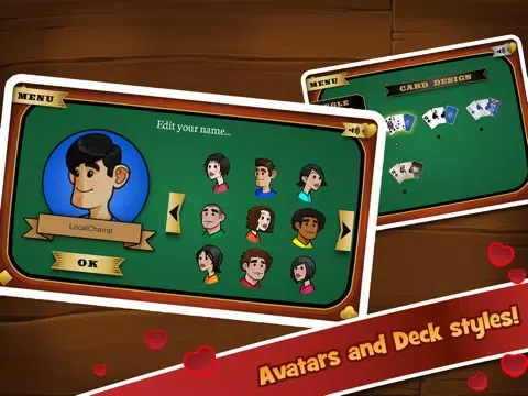 Hearts Multiplayer HD iPad  سکرین شاٹس
