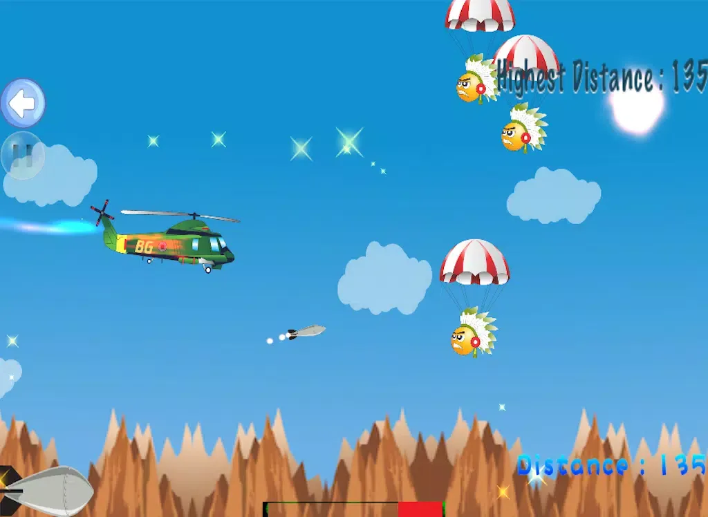 Скриншоты Dragon Copter Vs Rio Emo War Lite iPad 