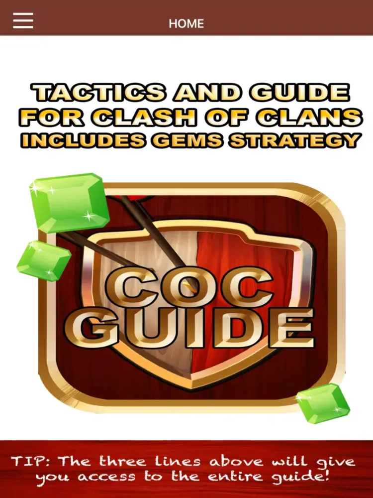 Capturas de pantalla de Tactics Guide For Clash of Clans iPad 