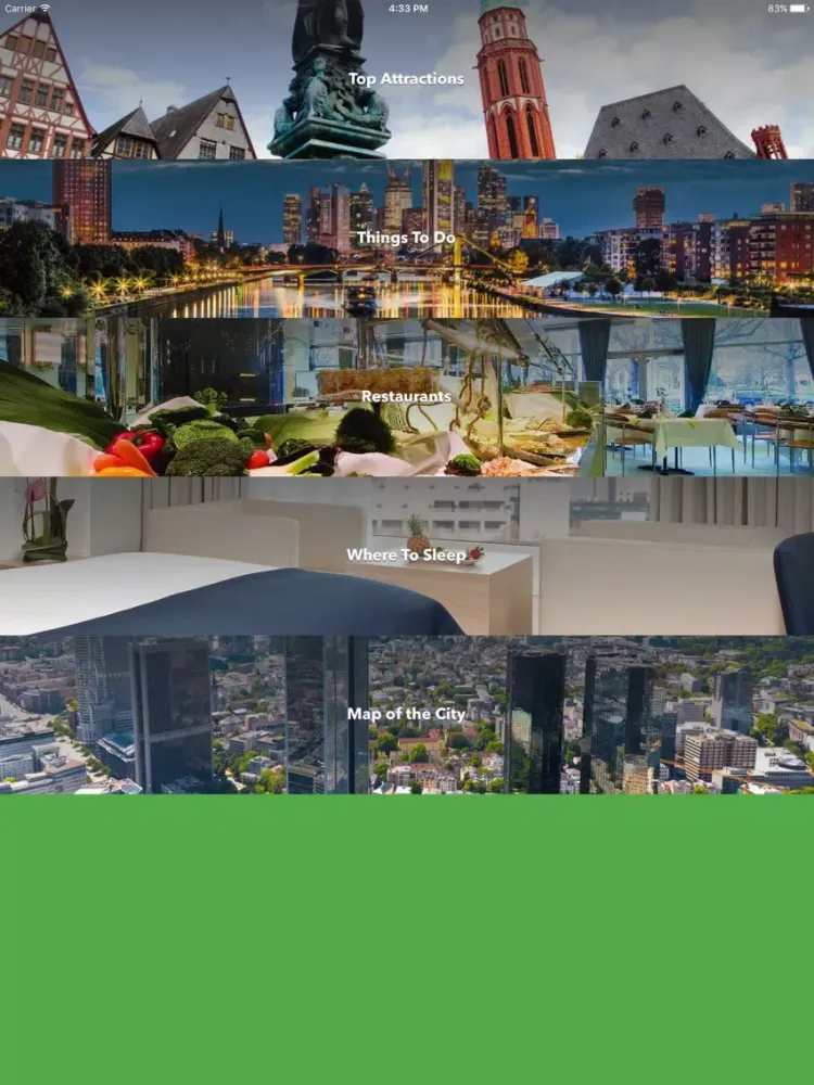 Скриншоты Frankfurt Travel & Tourism Guide iPad 