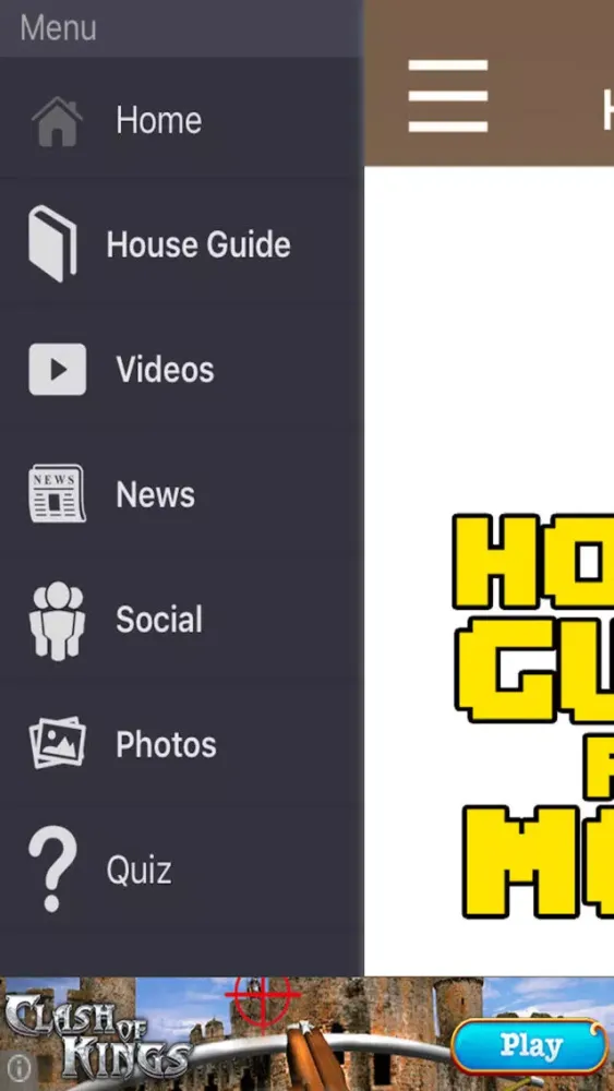 FREE House Guide For Minecraft Pocket Edition Screenshots
