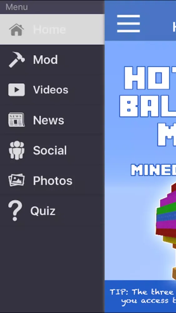 Скриншоты Hot Air Balloon Mod For Minecraft PC