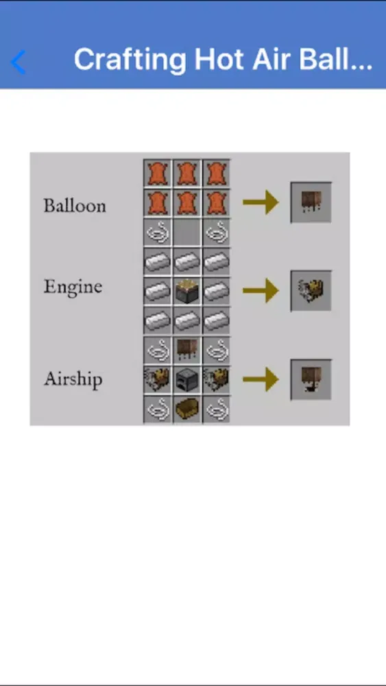 Скриншоты Hot Air Balloon Mod For Minecraft PC