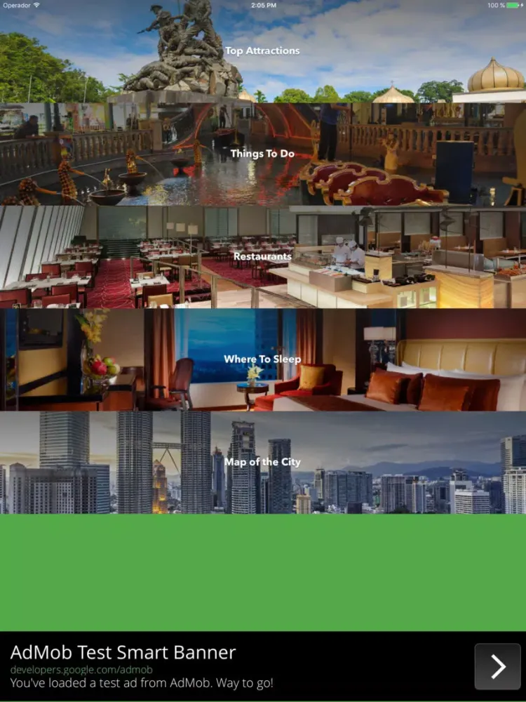 Kuala Lumpur Travel & Tourism Guide iPad  سکرین شاٹس