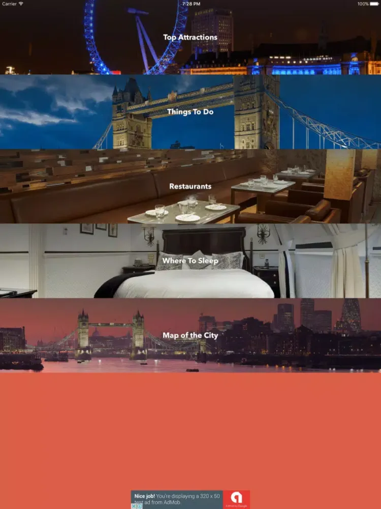 London Travel & Tourism Guide iPad  স্ক্রিনশট