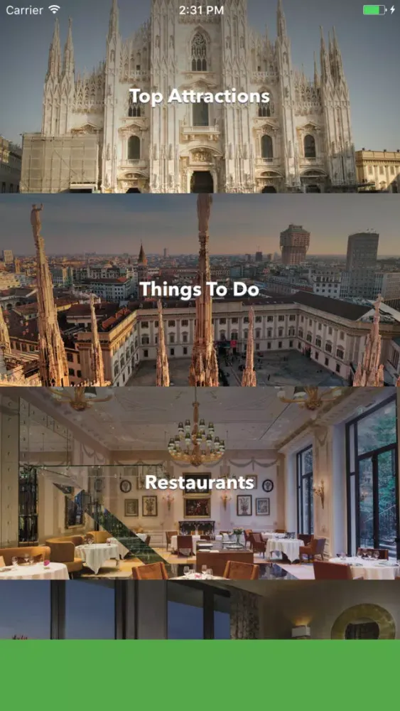 Milan Travel & Tourism Guide Ekran Görüntüleri
