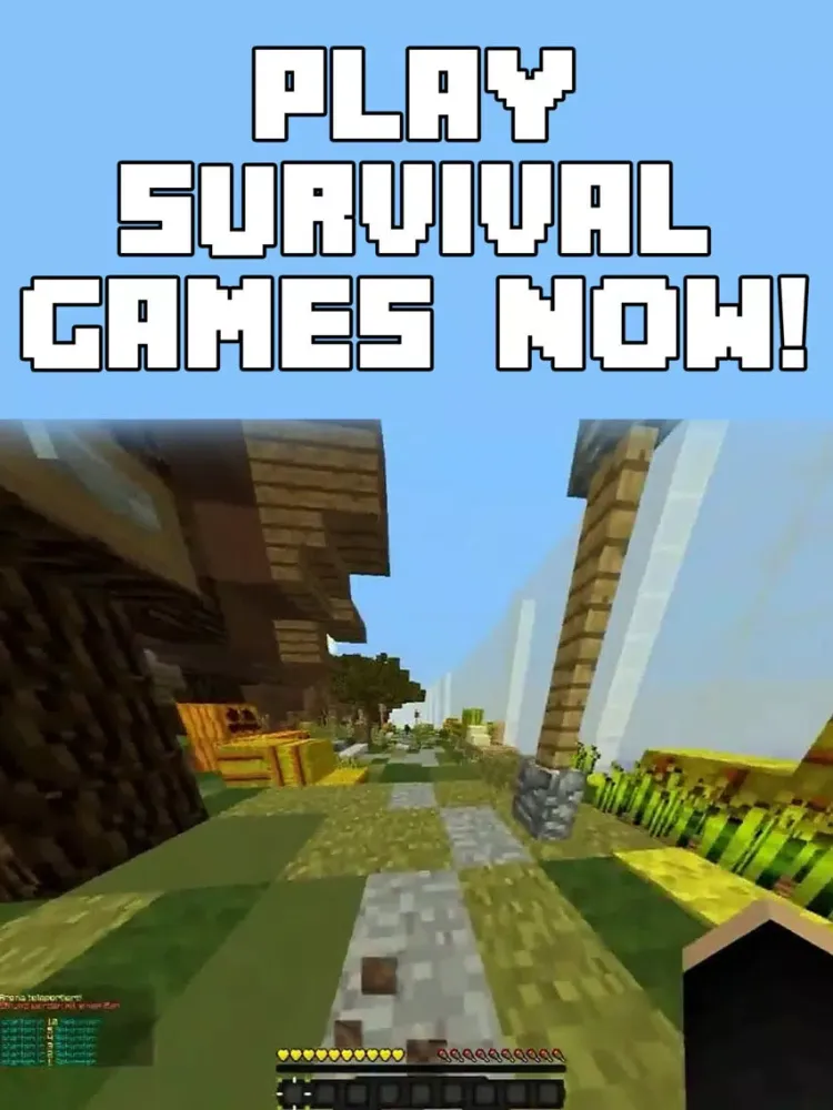 Multiplayer Survival Games for Minecraft Pocket Edition iPad  Ekran Görüntüleri
