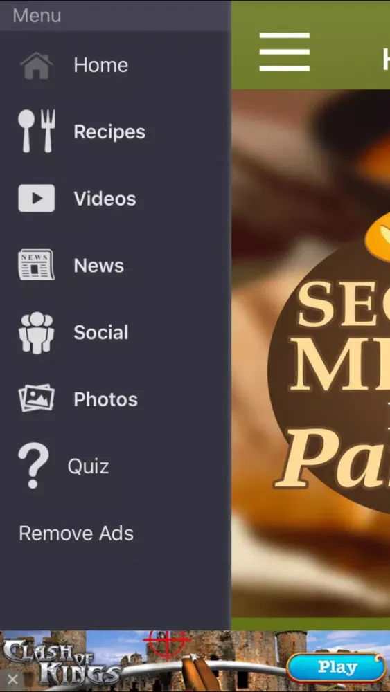 Secret Menu For Panera Bread App Screenshots
