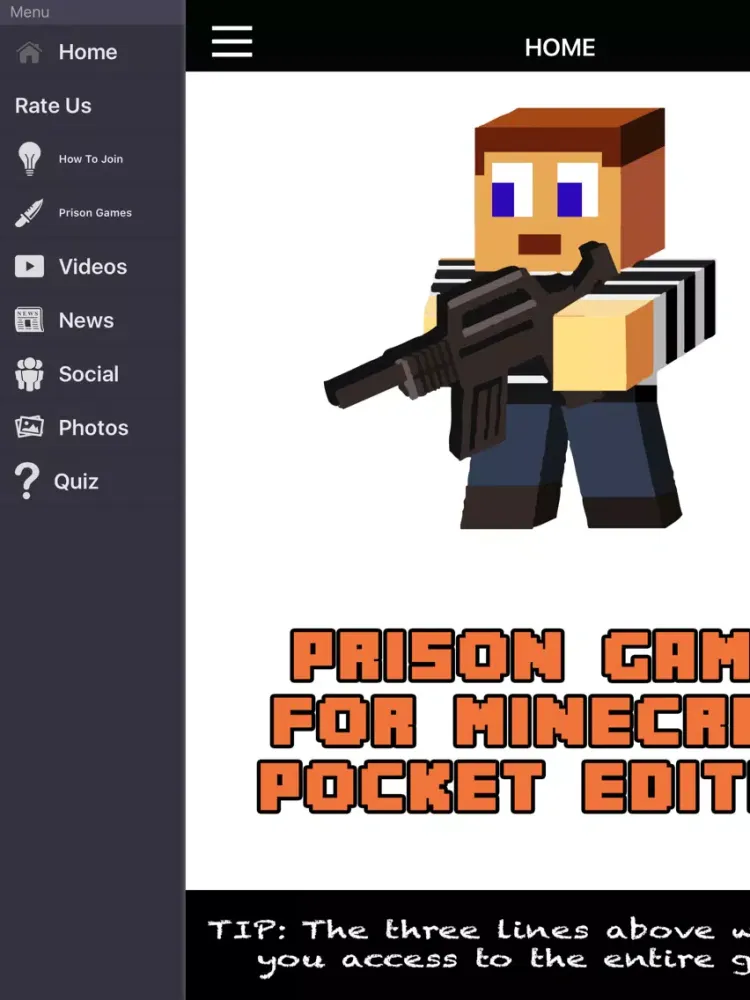 Tangkapan layar Prison Games For Minecraft Pocket Edition iPad 