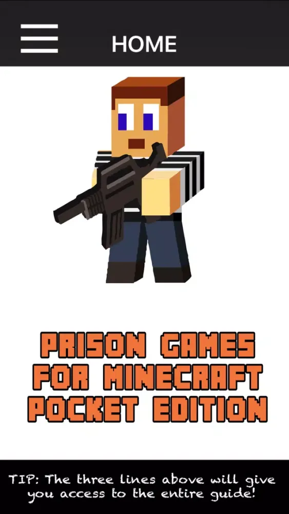 Tangkapan layar Prison Games For Minecraft Pocket Edition