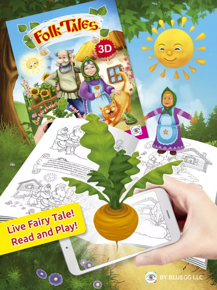3D Folk tales iPad  Ekran Görüntüleri