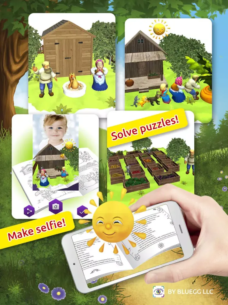 3D Folk tales iPad  Ekran Görüntüleri