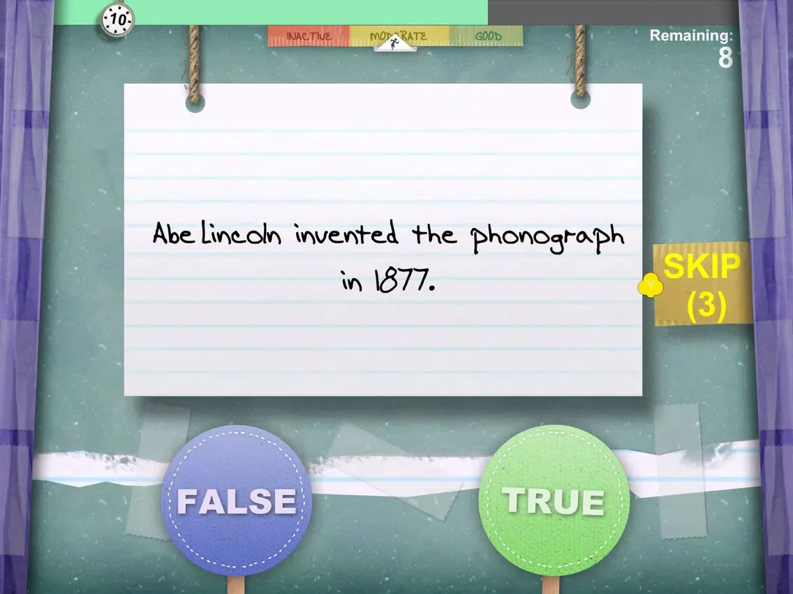 Trivia Time: Scholars iPad  स्क्रीनशॉट