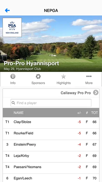 New England PGA Screenshots