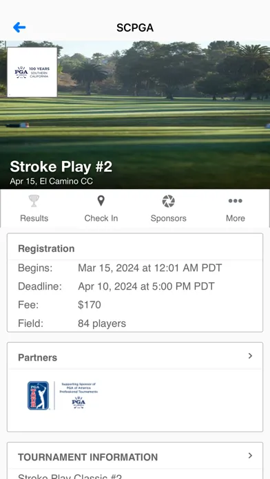 Southern California PGA应用截图