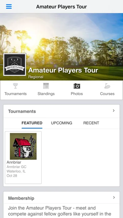 Amateur Players Tour Screenshots