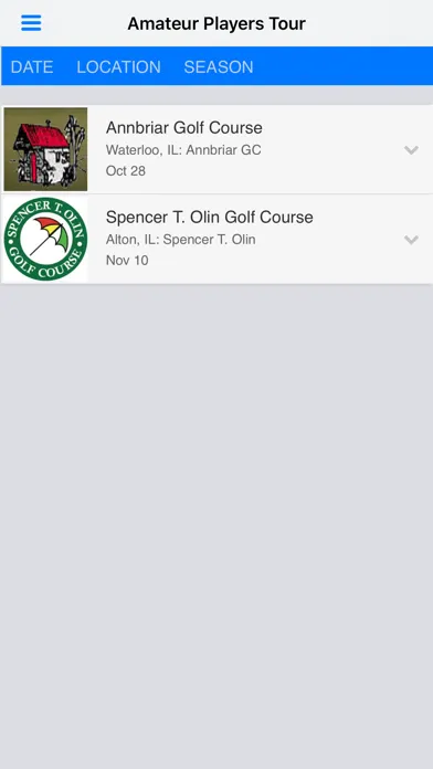 Amateur Players Tour Screenshots