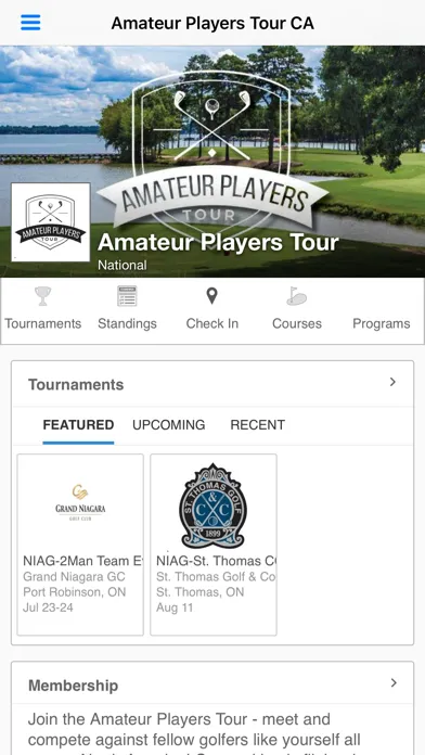 Amateur Players Tour CA 스크린샷