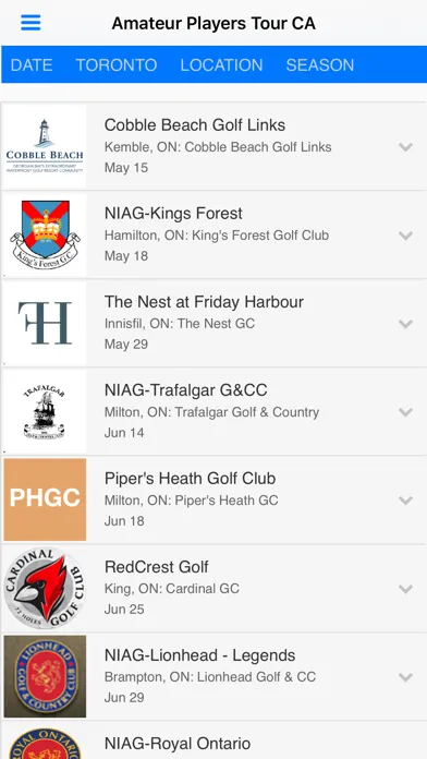 Amateur Players Tour CA 스크린샷