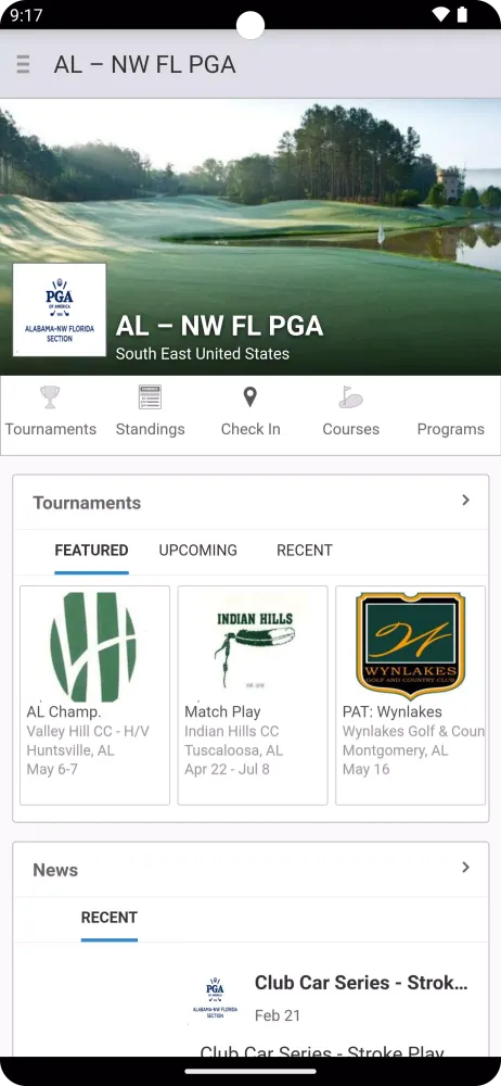 Alabama – NW Florida PGA Screenshots
