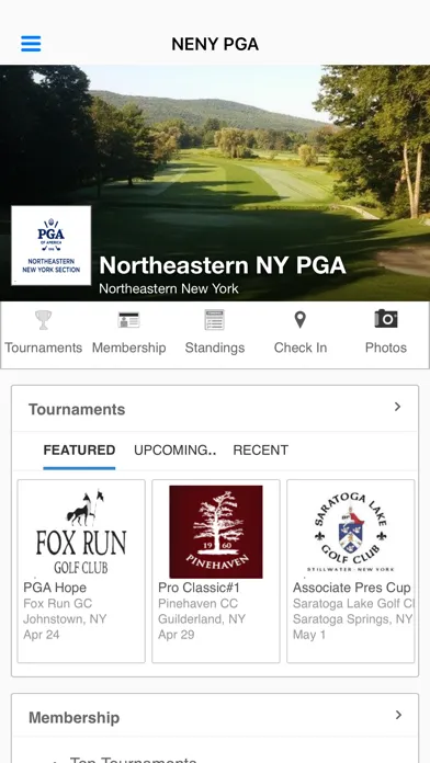 Northeastern NY PGA स्क्रीनशॉट
