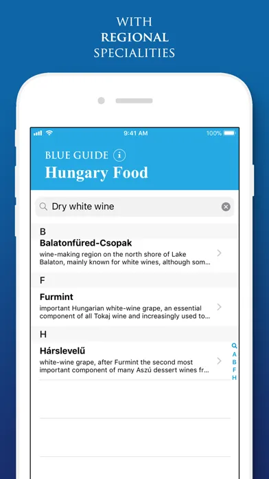 Hungary Food by Blue Guides سکرین شاٹس
