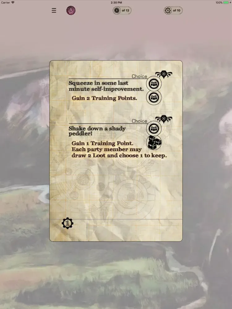 TMB Encounters iPad  Screenshots