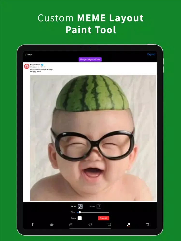 Capturas de tela do Meme.ly - Meme Maker & Creator iPad 