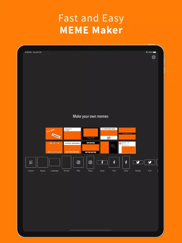 Capturas de tela do Meme.ly - Meme Maker & Creator iPad 