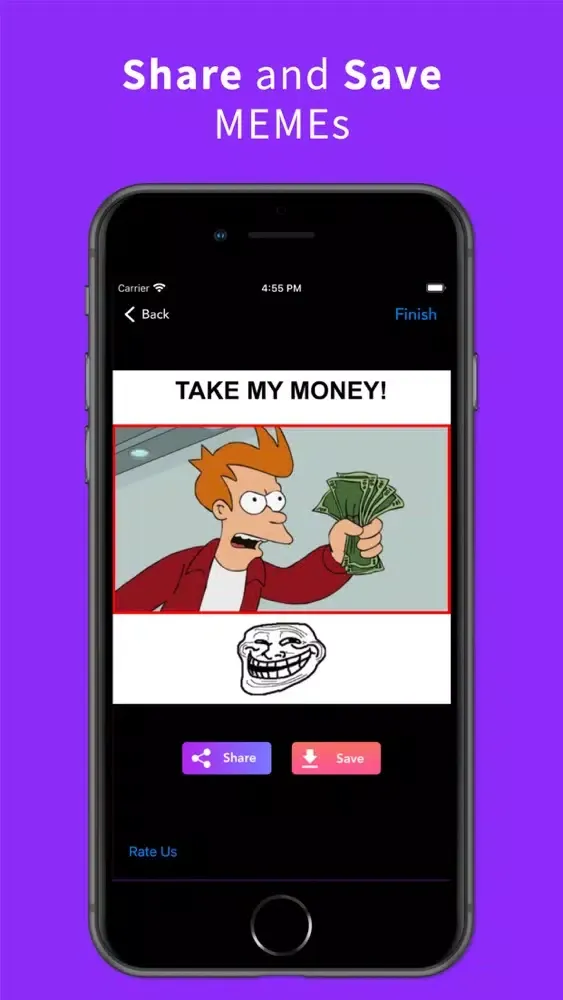 Capturas de tela do Meme.ly - Meme Maker & Creator