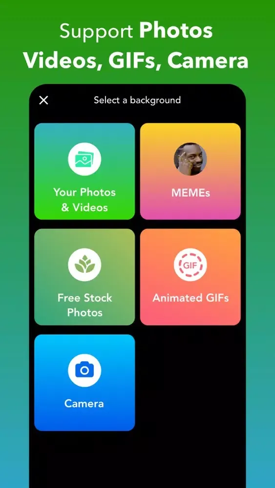 Tangkapan skrin MemePad - Meme Maker, Creator