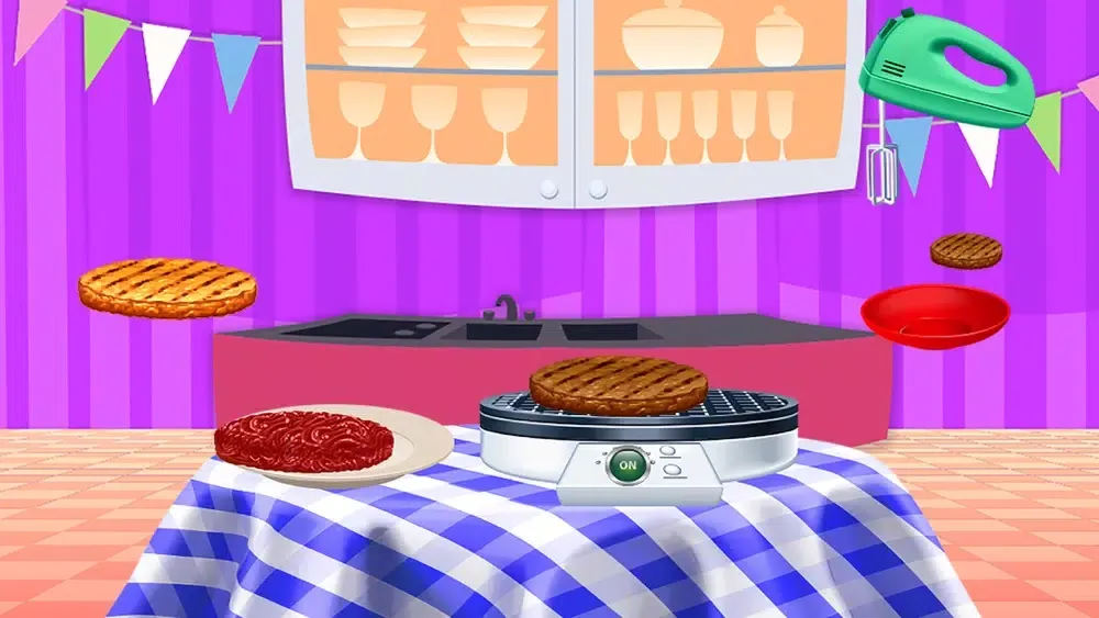 Burgers Cook Fever Food Game Screenshots