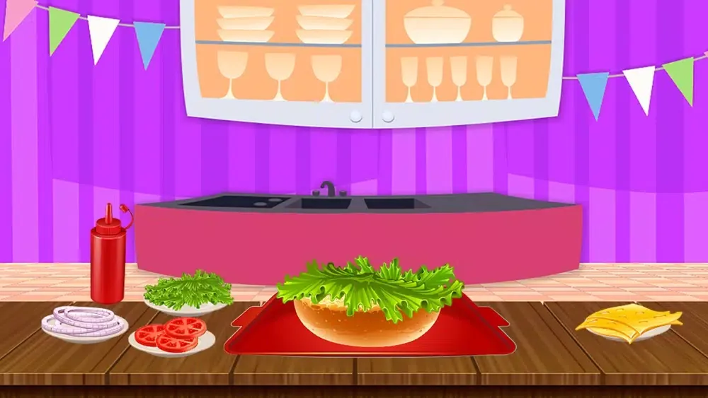 Burgers Cook Fever Food Game Screenshots