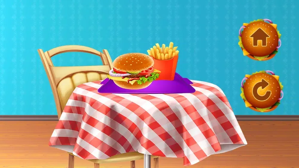 Burgers Cook Fever Food Game Screenshots