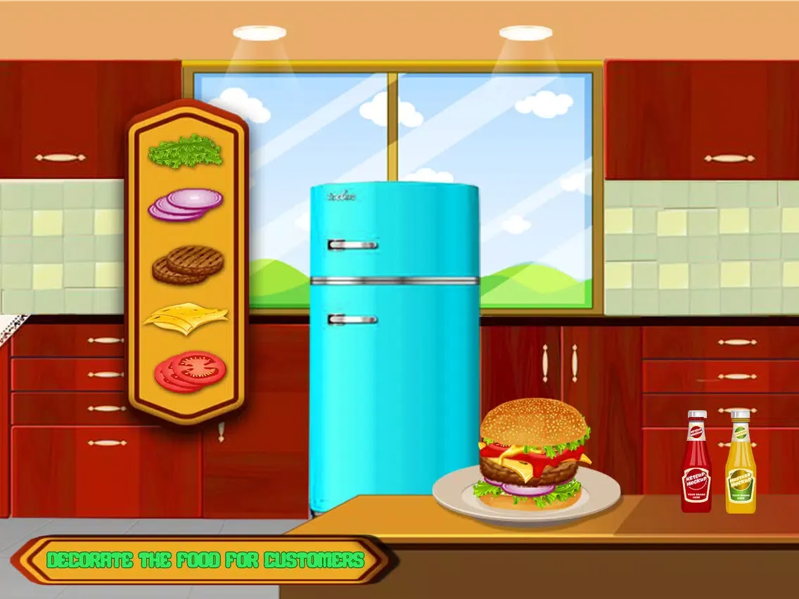 Zrzuty ekranu Burgers Maker Fast Food Shop iPad 