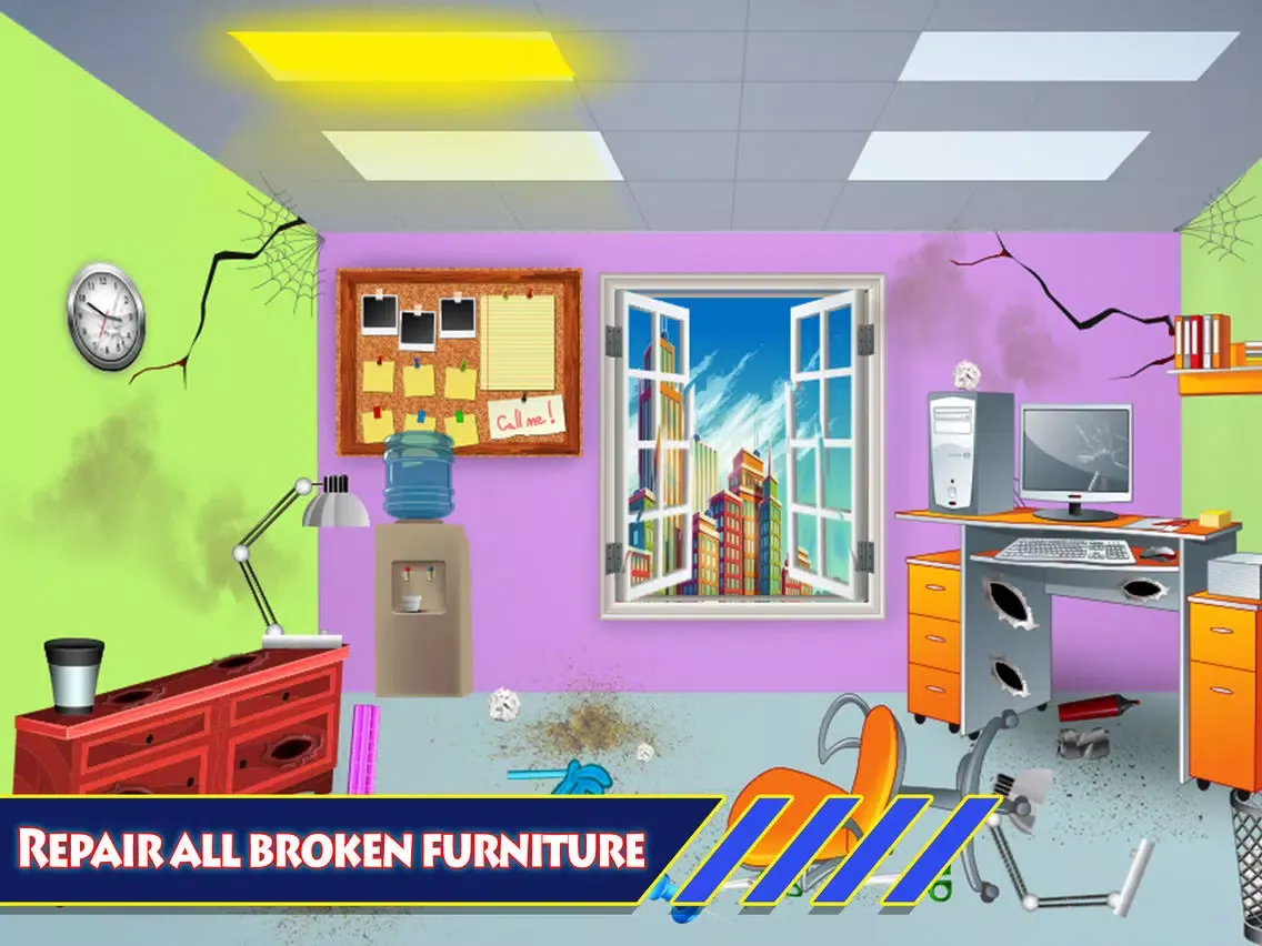Ảnh chụp màn hình của Electrician Office Repair Work iPad 