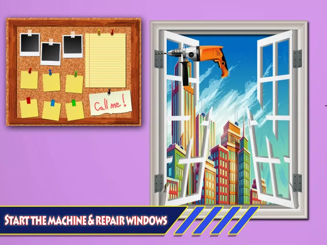 Ảnh chụp màn hình của Electrician Office Repair Work iPad 