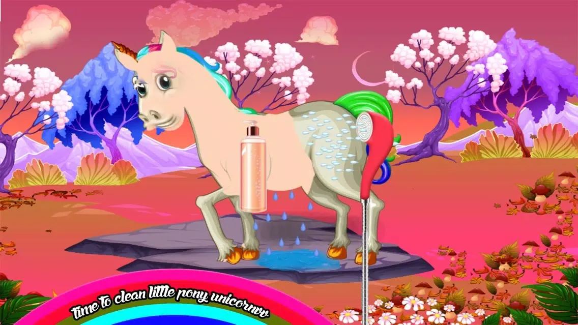 Capturas de pantalla de Unicorn Dressup Pony Salon