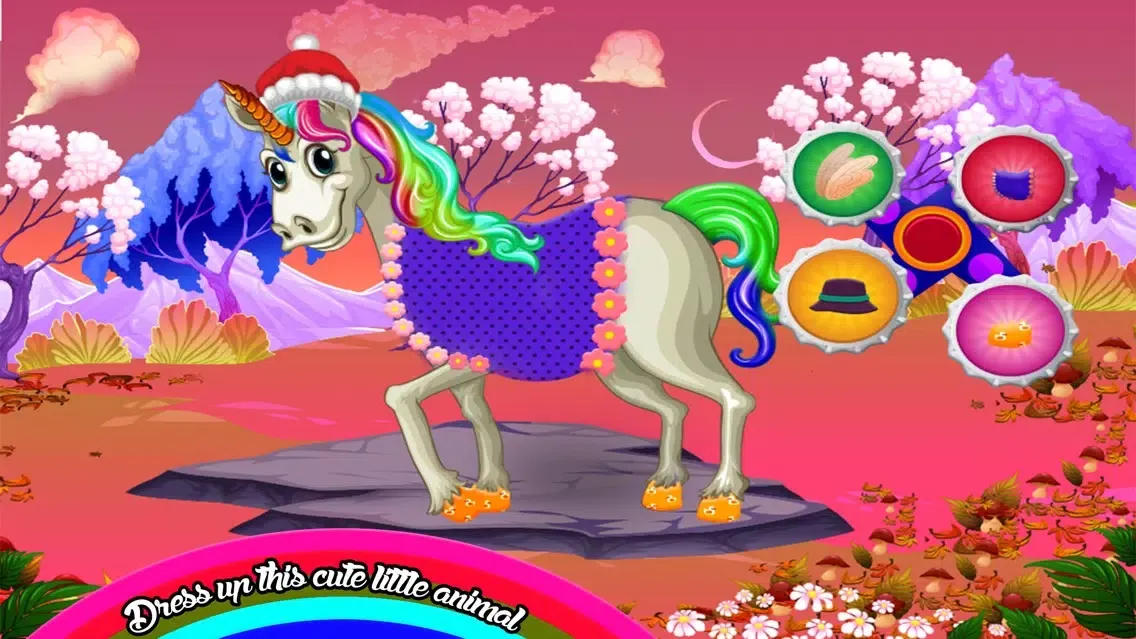 Capturas de pantalla de Unicorn Dressup Pony Salon