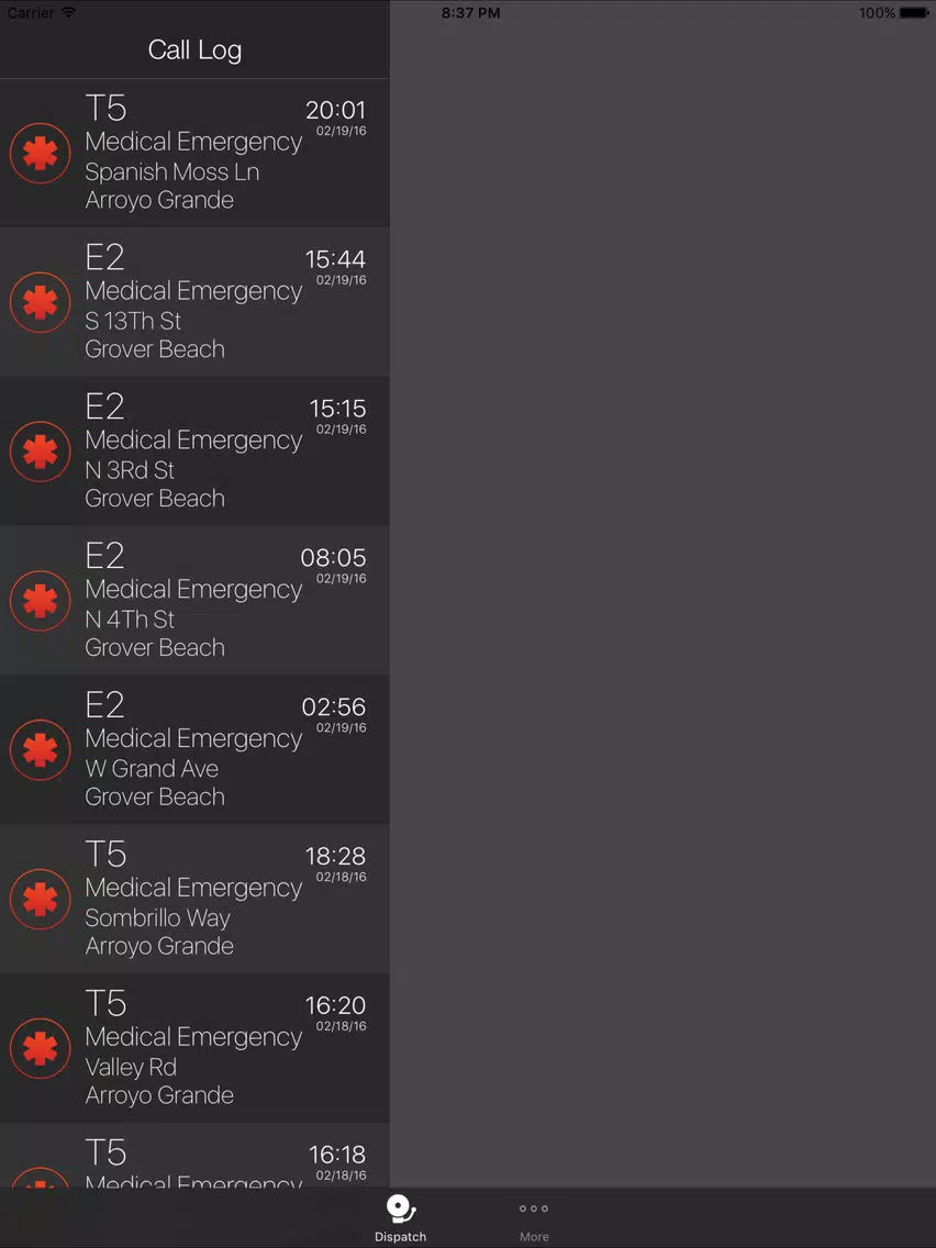 Dispatch • FIV iPad  Screenshots