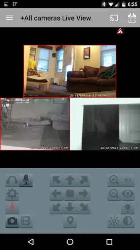Capturas de tela do Blue Iris