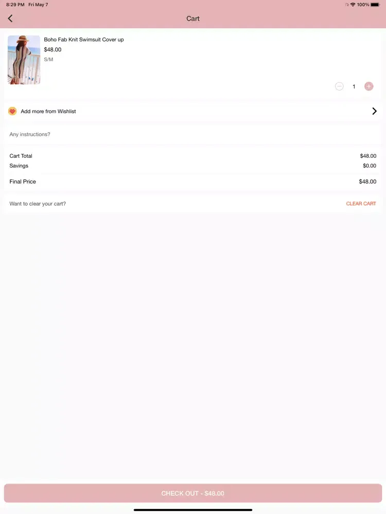 Screenshot di Blue Jay Boutique WV iPad 