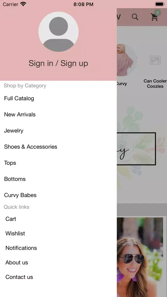 Screenshot di Blue Jay Boutique WV